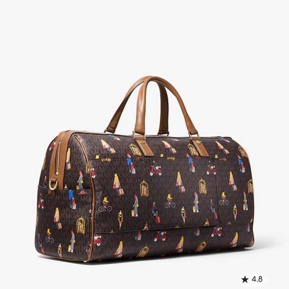 Michael Kors Bedford Travel Extra-Large Jet Set Girls Weekender Bag - Picture 3 of 6